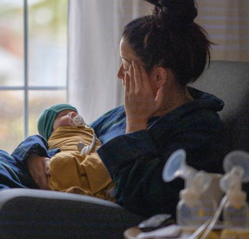 Femme qui souffre de dépression post-partum - Mustela France - 1