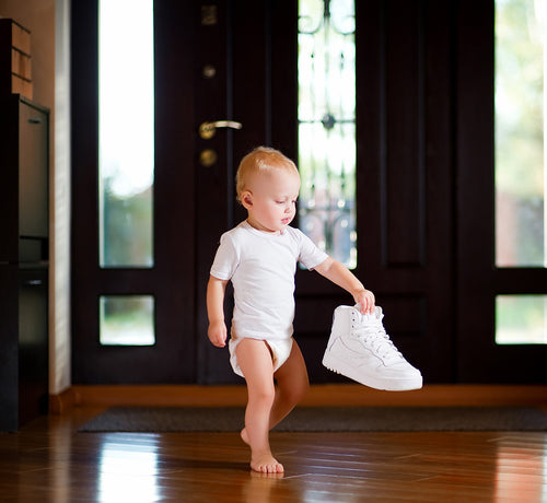 Mustela premiers pas, premières chaussures - Mustela France - 1