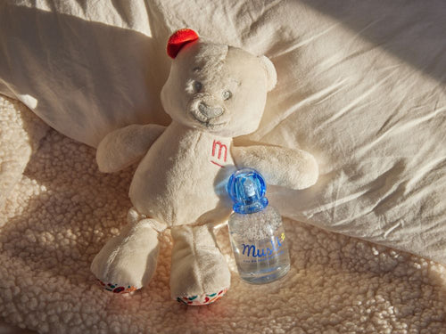 peluche musti terracota et eau de soin parfumée rollover - Mustela France - 3