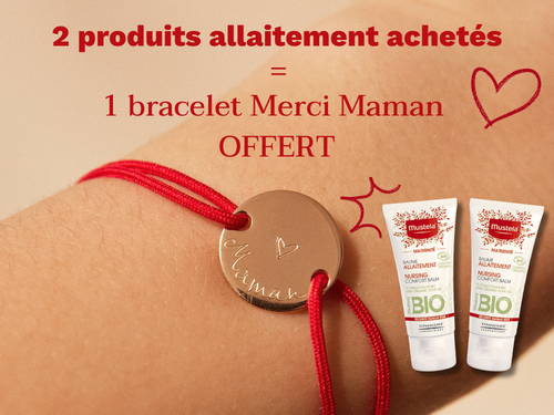 2 produits allaitement achetés un bracelet offert - Mustela France - 3