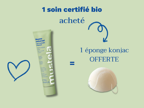 Eau micellaire sans rinçage certifiée BIO - Mustela France - 2
