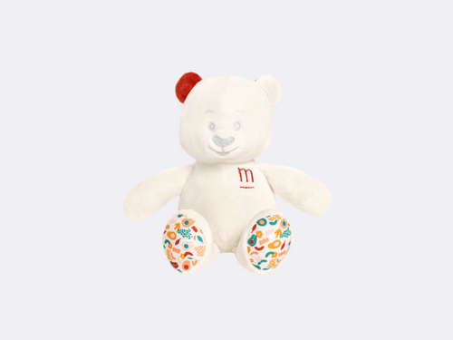 Ours Peluche musti terracotta - Mustela France - 2