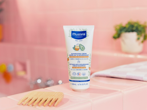 shampoing demelant boucles peigne salle de bain - Mustela France - 6