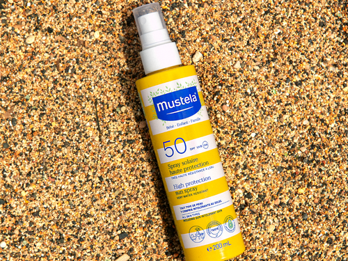 Spray solaire sable famille - Mustela France - 2