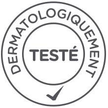 Testé dermatologiquement