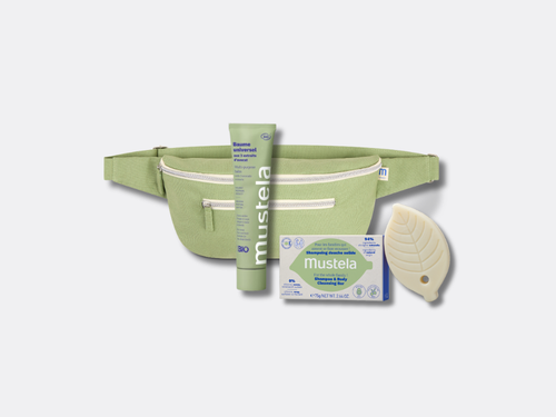 Banane famille baume universel shampoing douche solide - Mustela France - 1