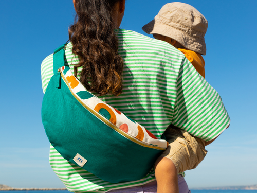 Banane famille Mustela verte sapin rollover - Mustela France - 6