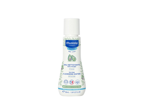 Eau nettoyante sans rinçage à l'avocat BIO - Peau normale - Mustela France - 1