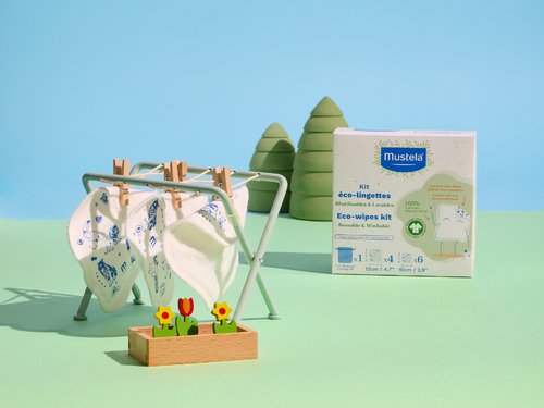 Kit éco-lingettes - Mustela France - 3