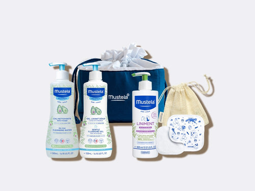 essentiels change bébé toilette Mustela