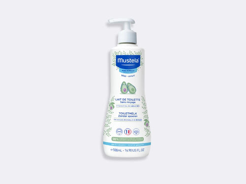 lait de toilette 500 ml bébé enfant peau normale soins mustela - Mustela France - 1