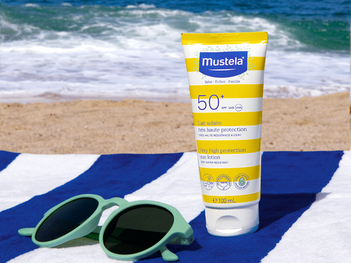 Lait solaire plage famille - Mustela France - 10