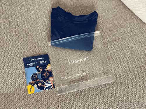 pochette tshirt bain et plage  - Mustela France - 3