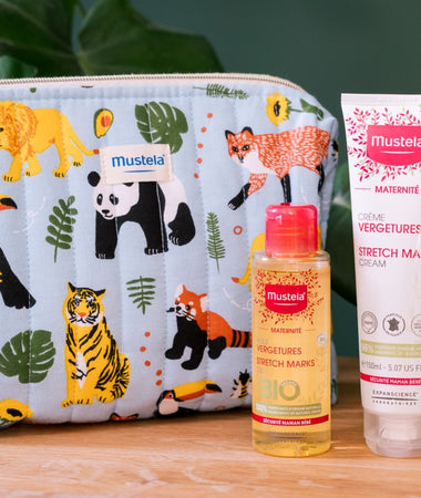 Trousse maternité vergetures grossesse mustela 
