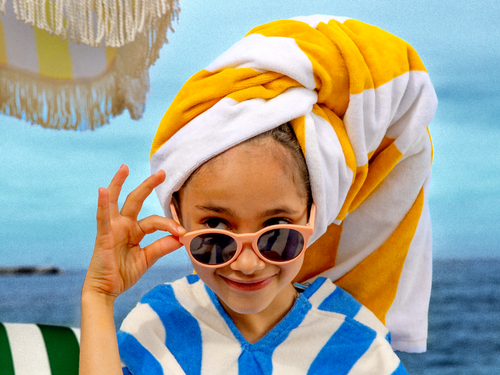 lunettes de soleil enfant corail - Mustela France - 8