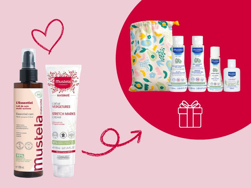 une trousse petits voyages offerte pour 2 produits vergetures achetés mustela - Mustela France - 2