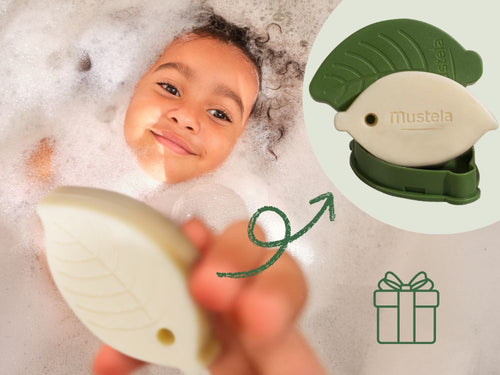 opération offre un porte savon offert pour un shampoing douche solide - Mustela France - 2