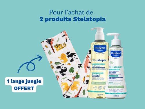 Stelatopia+ Crème relipidante anti-grattage certifiée BIO - Mustela France - 2