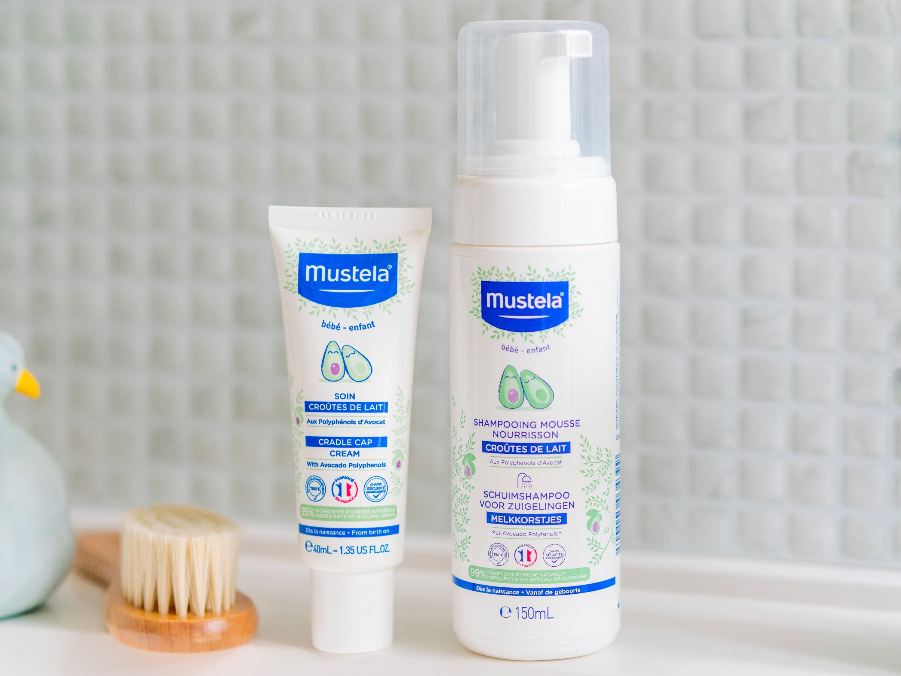 Mustela Shampoing mousse nourrisson - Bébé Dome