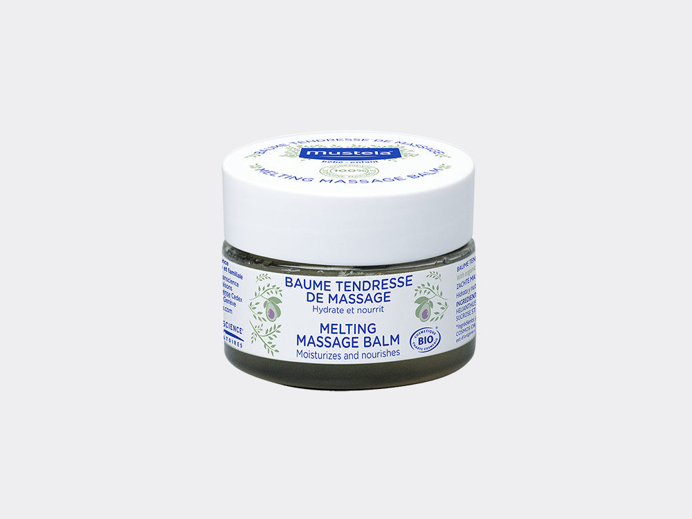 Baume tendresse de massage certifié BIO bébé éveil Mustela 
