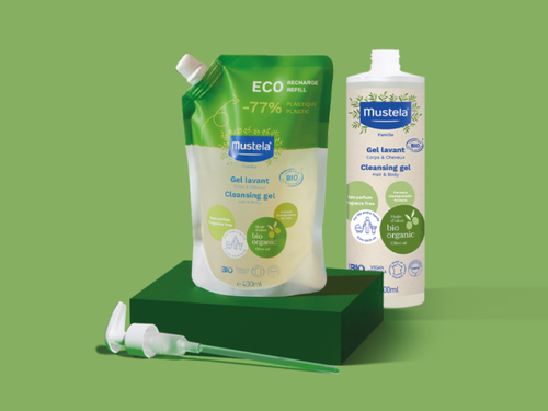 Mustela Eco recharge Gel Lavant Certifié BIO - Mustela France - 6