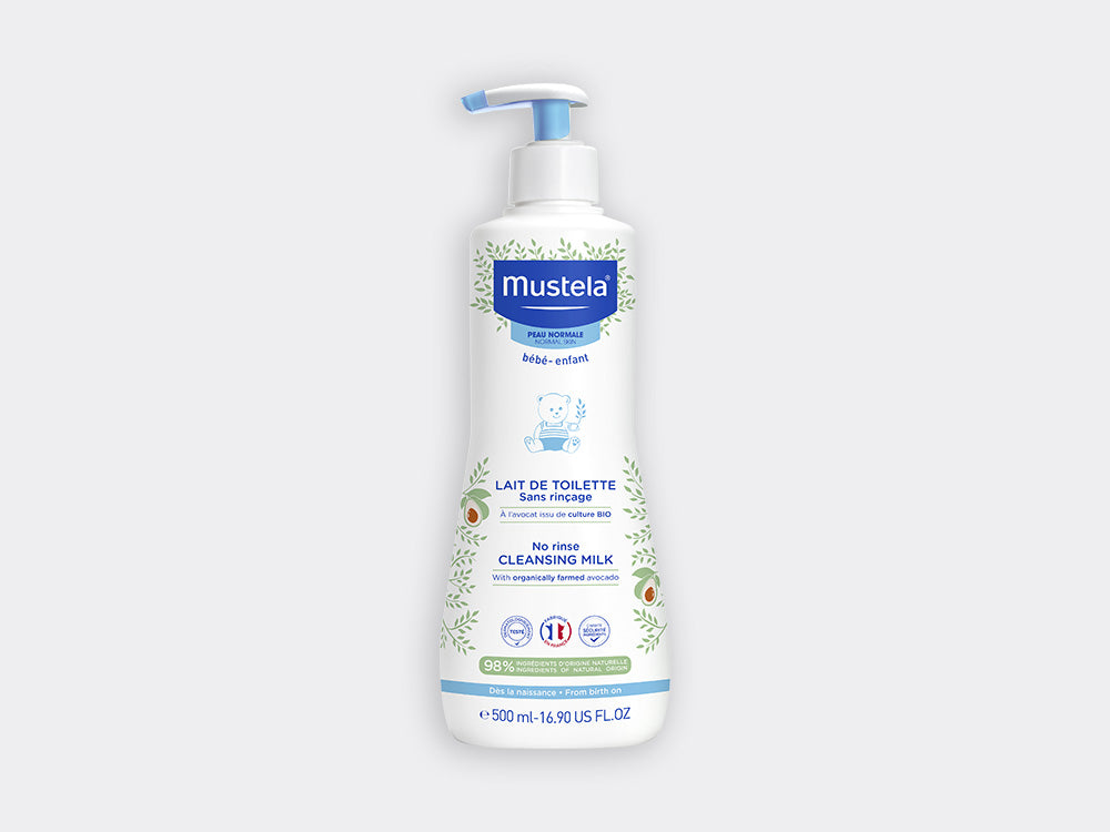 Lait de toilette nettoyant bébé