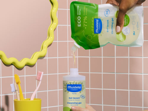 Gel Lavant Bio Mustela Eco Recharge 400 ml - Mustela France - 5