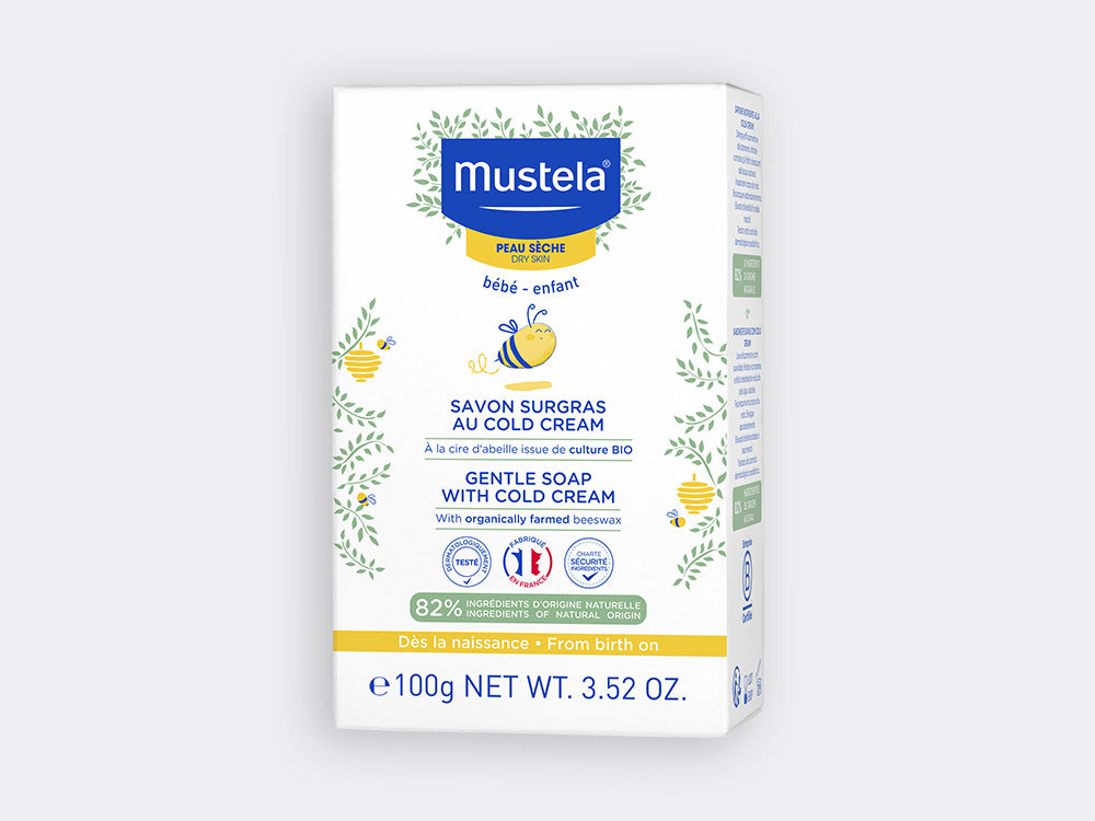 Mustela Savon surgras au cold cream bébé enfant peau sèche