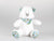 Peluche ours Musti coffret cadeau naissance Mustela bébé