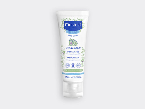 creme hydratante visage hydra bébé enfants à l'avocat bio peau normale mustela