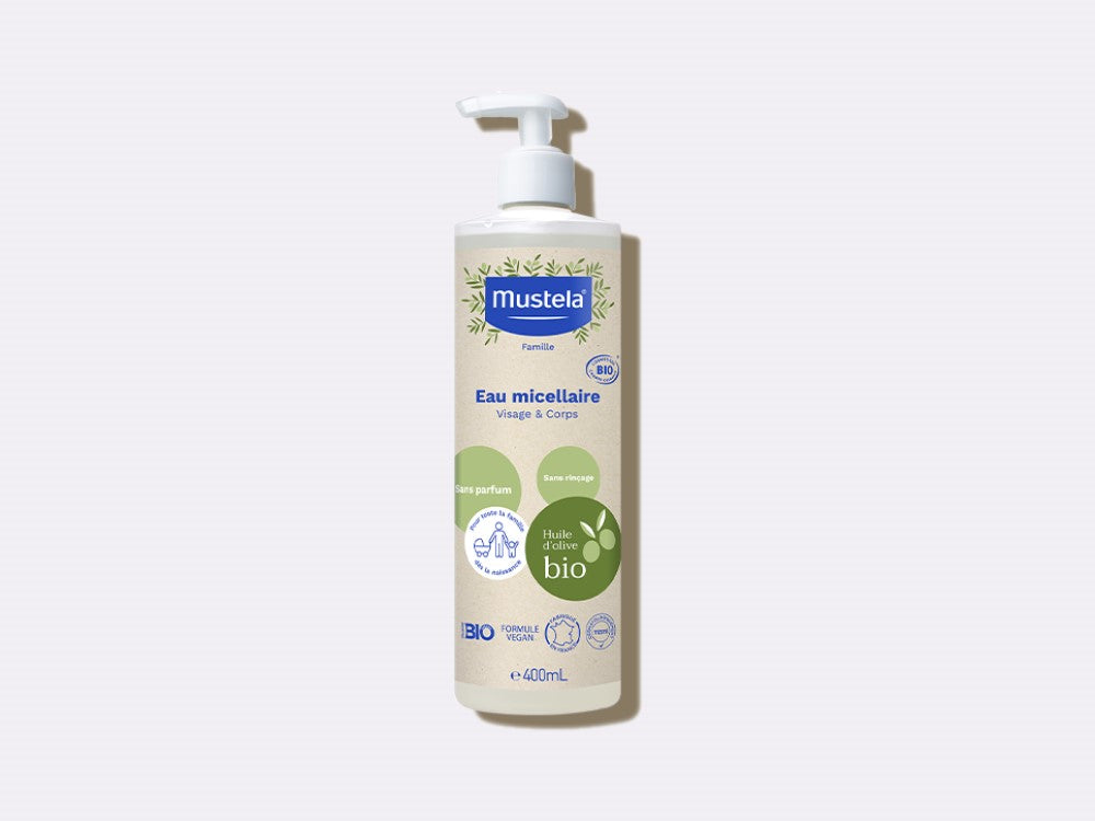 eau micellaire bio mustela visage corps 