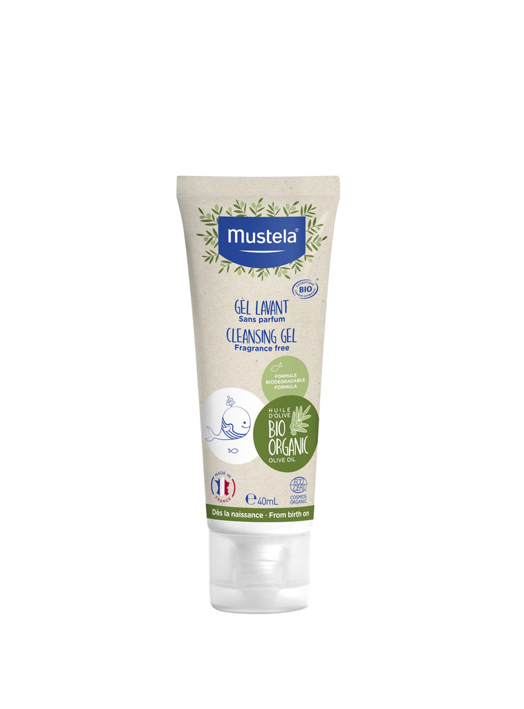 mustela échantillon gel lavant certifié bio