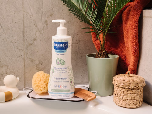 Gel lavant doux bébé enfants Mustela soins douche bain corps et cheveux à l'avocat BIO - Mustela France - 7