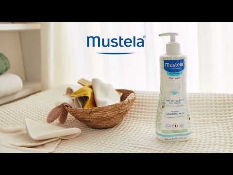 Vidéo lait de toilette sans rinçage mustela soins change bébé enfant - Mustela France - 7