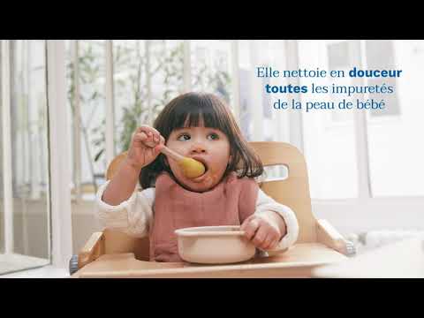 Vidéo Eau nettoyante apaisante au schisandra BIO Mustela peau très sensible bébé - Mustela France - 4