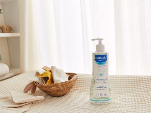 lait de toilette sans rinçage à l'avocat BIO bébé enfant peau normale mustela soins  - Mustela France - 5