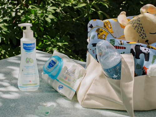 eau nettoyante sans rinçage Mustela bébé change enfant toilette à l'avocat BIO - Mustela France - 7