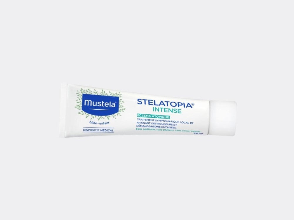 creme stelatopia intense crise eczema bébé sans cortisone