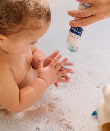 utilisation bain mousse éveil bébé peau normale mustela 